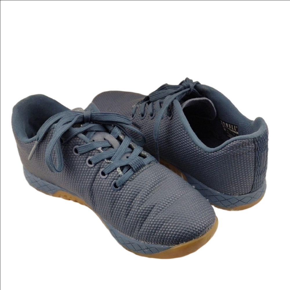 NOBULL Navy Gum High Carbon Rubber Upper Low Top Lace Up Training Sneaker Shoe